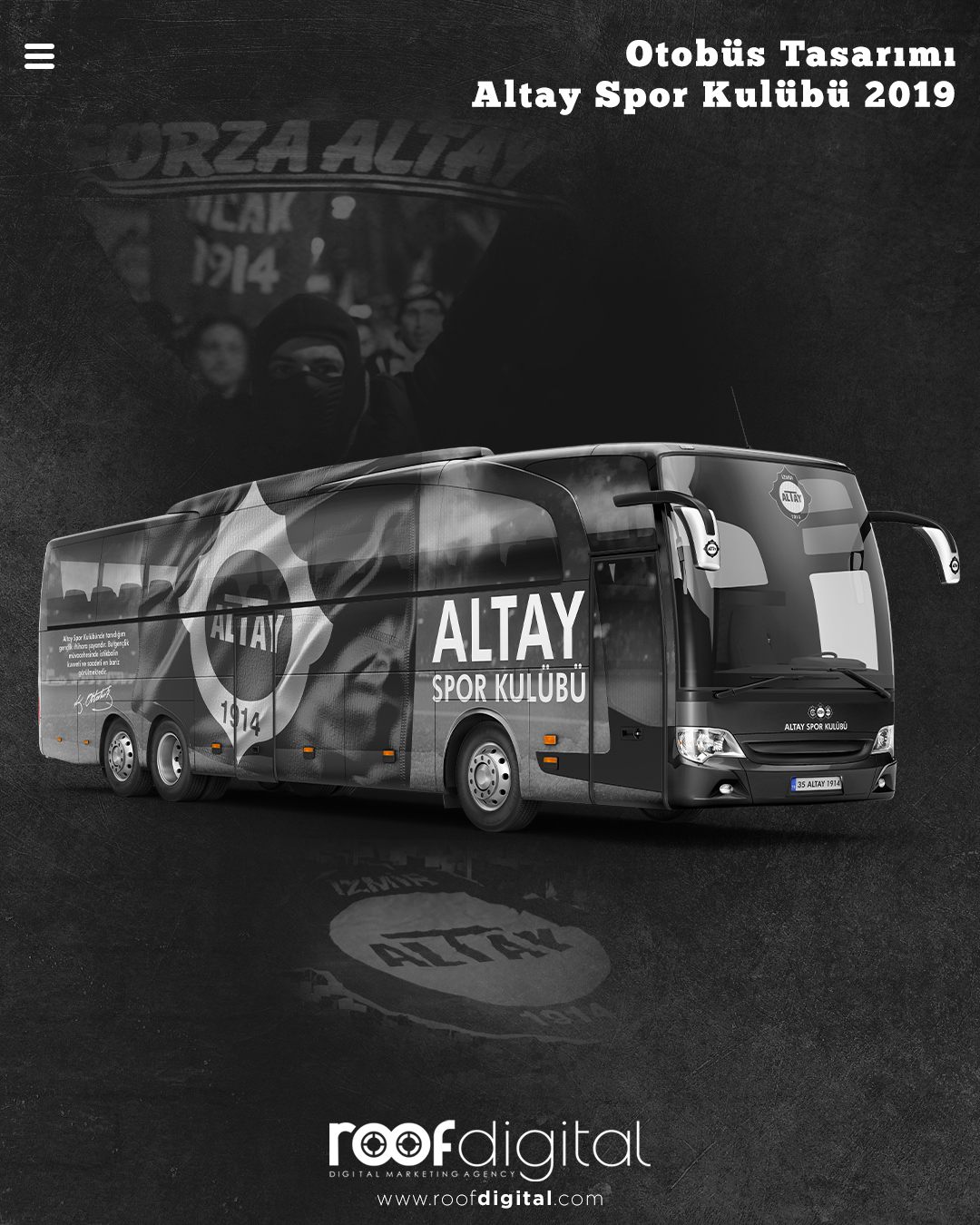 Altay Spor Kulübü Takım Otobüsü, Hazırladığımız Yeni Tasarım İle Yollarda